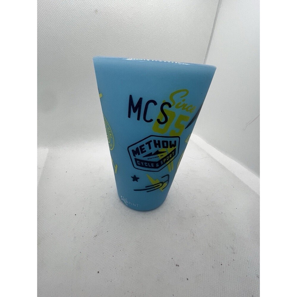 Silipint 16oz Silicone Pint Glass Methow valley washington mountain biking bike